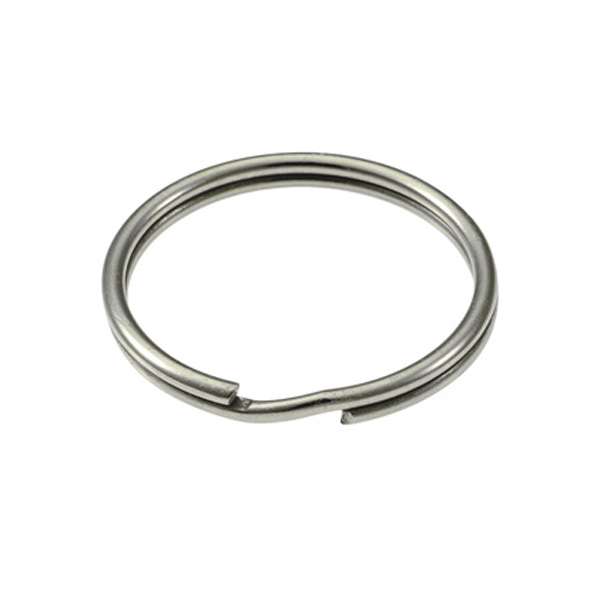Кольцо для ключей Key Ring, толщина 1,5 мм, диаметр 22 мм, нержавеющая сталь - купить с доставкой по Москве и России