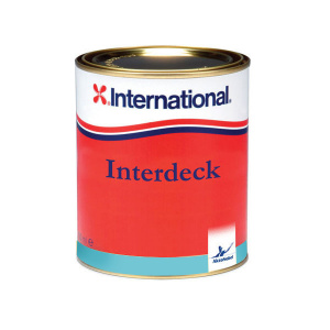 Краска INTERDECK #923 голубая ; 0,75л, просроченная - купить с доставкой по Москве и России