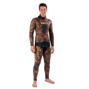 Штаны гидрокостюма для подводной охоты MARES SF INSTINCT CAMO 35 BR, 3,5мм, с открытой порой внутри, цв.коричневый камуфляж - купить с доставкой по Москве и России