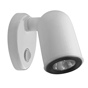 Светильник настенный TUBE, лампа MR11, 12V, 10 W, цвет корпуса белый - купить с доставкой по Москве и России