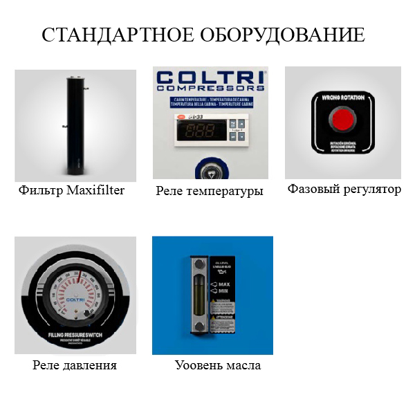 Компрессор COLTRI SUPER SILENT, электрический, цв.синий - купить с доставкой по Москве и России