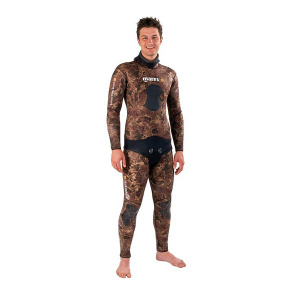 Штаны гидрокостюма для подводной охоты MARES SF INSTINCT 55 CAMO BR, 5,5мм, с открытой порой внутри, цв.коричневый камуфляж - купить с доставкой по Москве и России