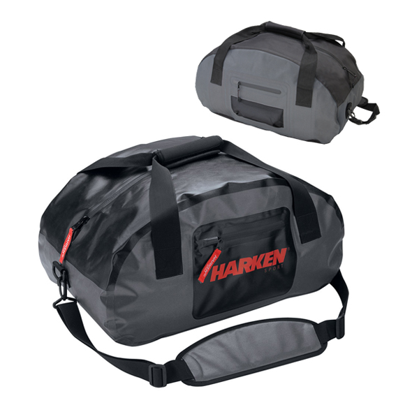 Сумка HARKEN SPORT squall bag серо-черная - купить с доставкой по Москве и России