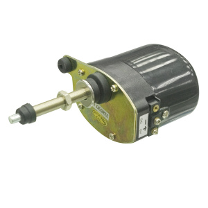 Мотор стеклоочистителя яхтенного, 12V, 110°, корпус пластиковый чёрный - купить с доставкой по Москве и России