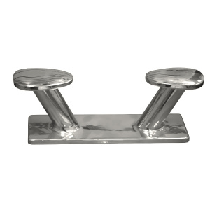 Кнехт Horn Bollard Cleat, длина 300 мм, высота 100 мм, длина основания 260 мм, нержавеющая сталь - купить с доставкой по Москве и России