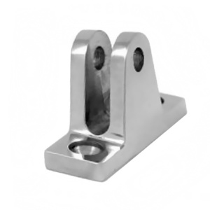 Кронштейн рамы тента палубный наклонный Deck Hinge Angle Base, нержавеюшая сталь - купить с доставкой по Москве и России