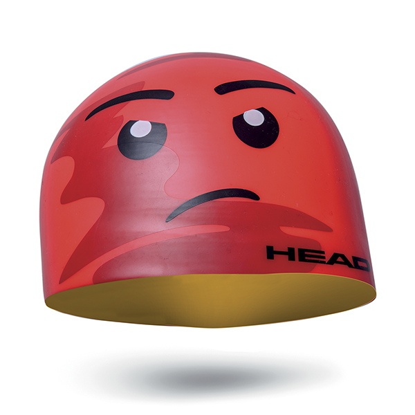 Шапочка для плавания HEAD SILICONE SKETCH, для тренировок - купить с доставкой по Москве и России