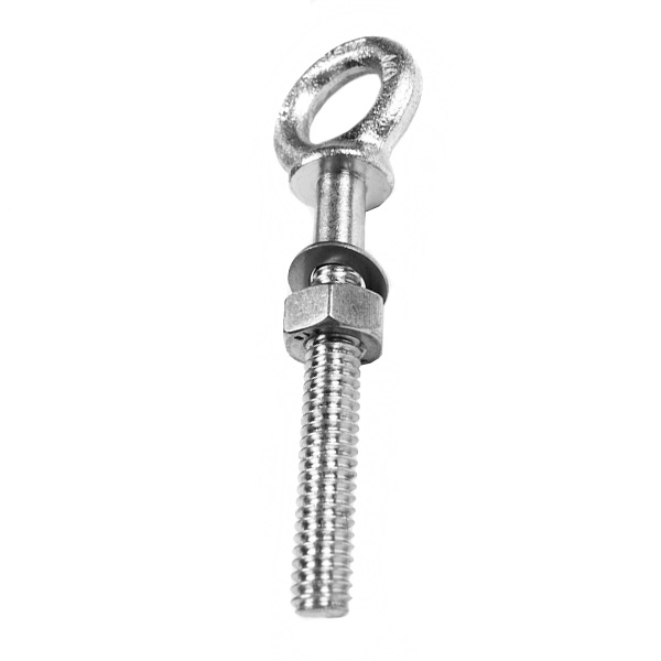 Рым-болт Forgged Eye Bolt, болт М5х45мм, Диаметр рыма 12мм, нержавеющая сталь HAICE - купить с доставкой по Москве и России