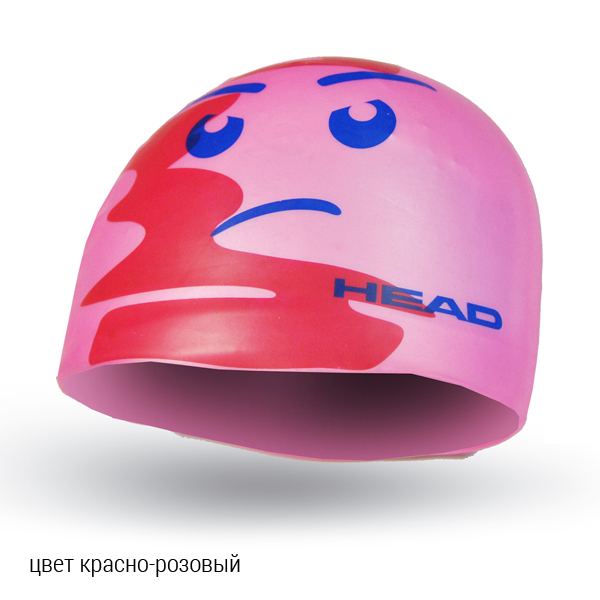 Шапочка для плавания HEAD SILICONE SKETCH, для тренировок - купить с доставкой по Москве и России