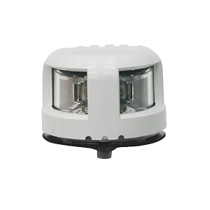 Огонь навигационный носовой 2-х цветный светодиодный NAVI LED, 12V, корпус белый - купить с доставкой по Москве и России