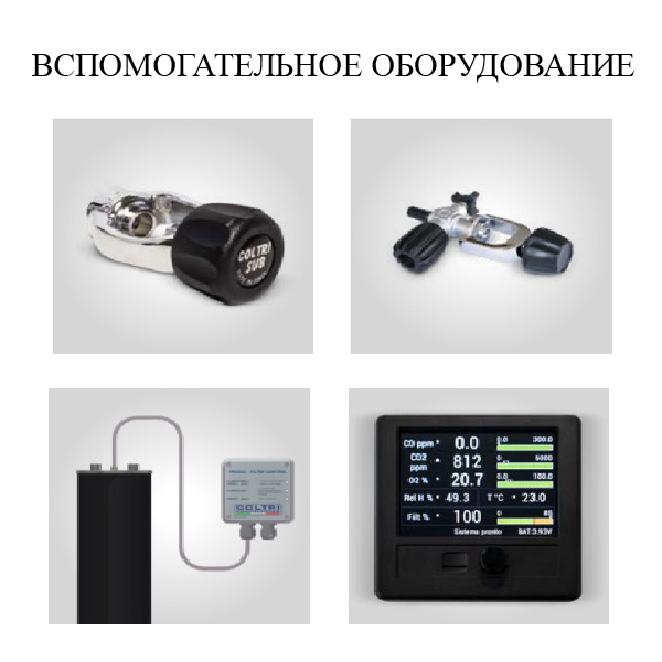 Компрессор COLTRI OPEN HD, электрический, цв.черный - купить с доставкой по Москве и России