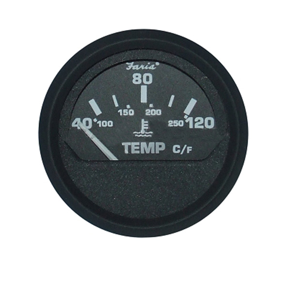 Датчик температуры воды, EURO BLACK STYLE, 2", 40-120°C - купить с доставкой по Москве и России