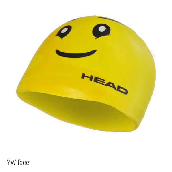 Шапочка для плавания HEAD SILICONE SKETCH, для тренировок - купить с доставкой по Москве и России