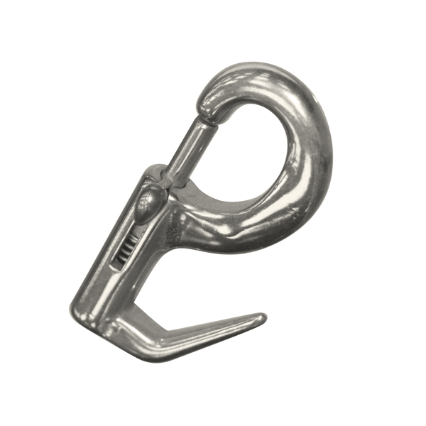 Ракс-карабин Spring Hook, длина 75 мм, нержавеющая сталь - купить с доставкой по Москве и России