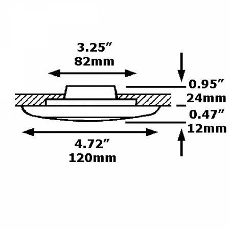 Светильник MARS 12V, G4, 10W (бежевый) FRILIGHT - купить с доставкой по Москве и России