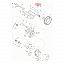 Шестигранная гайка DIN.934A2 #B232081600 - купить с доставкой по Москве и России