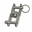 Вертлюг плоский скоба/скоба Swivel jaw/jaw, толщина 14 мм, длина 55 мм, нержавеющая сталь - купить с доставкой по Москве и России