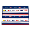 Коврик неопреновый FLAGS, 70 x 50 см (2шт) - купить с доставкой по Москве и России