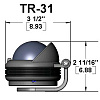 Компас Ritchie Trek TR-31S камуфляжный - купить с доставкой по Москве и России