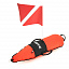 Буй Torpedo Divers с флагом 7psi (0.48bar) - купить с доставкой по Москве и России