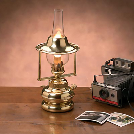 Лампа настольная Porto Romano, 40W, полированная латунь - купить с доставкой по Москве и России