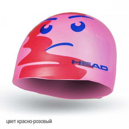 Шапочка для плавания HEAD SILICONE SKETCH, для тренировок - купить с доставкой по Москве и России
