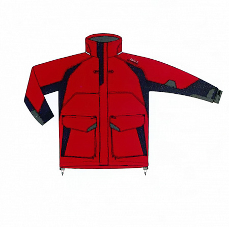 Куртка для яхтинга HOOK AIGLE, размер S, цв.красный - купить с доставкой по Москве и России